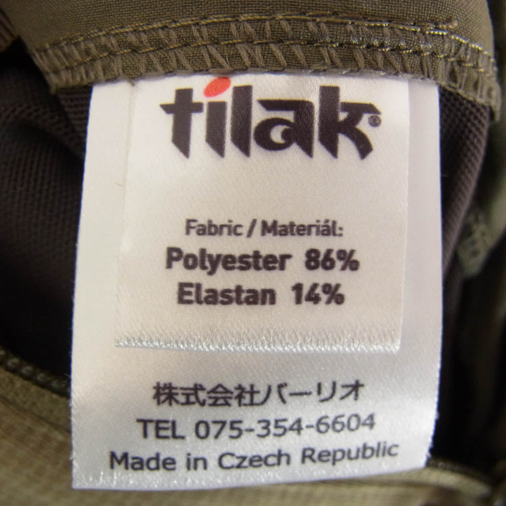 TILAK ティラック Jotun MiG Jacket ヨートゥン ミグ ジャケット カーキ系 M【極上美品】【中古】
