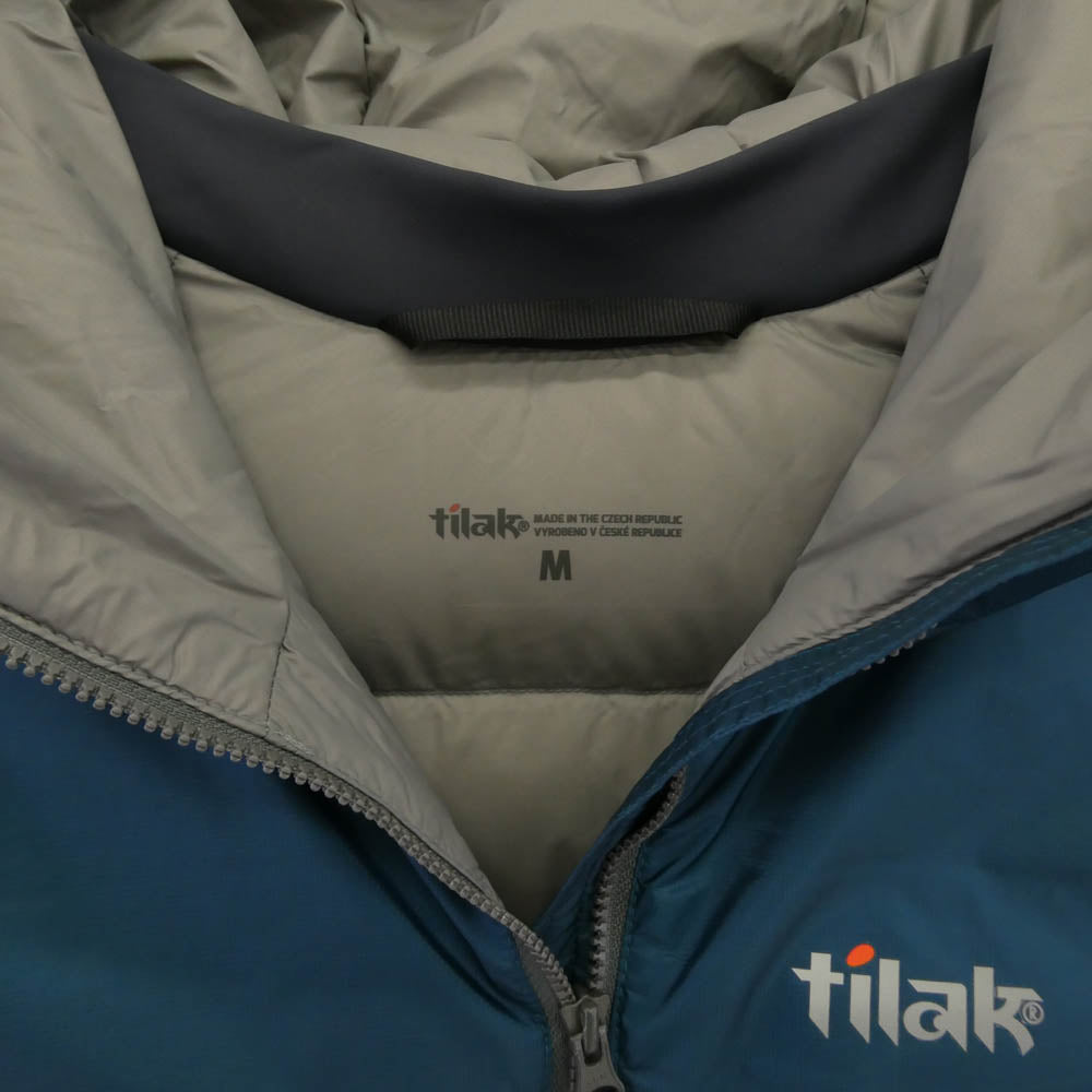 TILAK ティラック TLK1011 Down Lite Jacket ダウン ライト ジャケット グリーン系 M【極上美品】【中古】