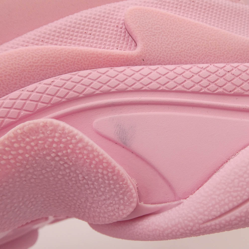 BALENCIAGA バレンシアガ 【フェイクバスターズ鑑定済み】TRIPLE S TRAINERS FUR トリプルS トリプルエス フェイクファー スニーカー ピンク系 24cm【極上美品】【中古】