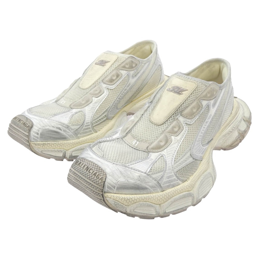 BALENCIAGA バレンシアガ 798531 W3XSO 3XL Slip On Sneaker スリッポン スニーカー グレー系 41(27cm)【極上美品】【中古】
