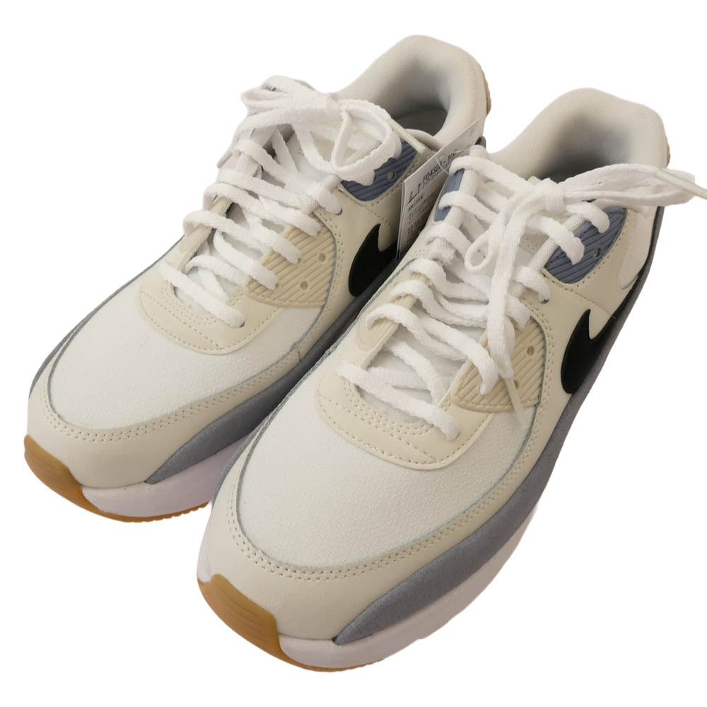 NIKE ナイキ FD4328-106 WMNS AIR MAX 90 LV8 ウィメンズ エアマックス90 スニーカー ホワイト系 グレー系 28.5cm【美品】【中古】