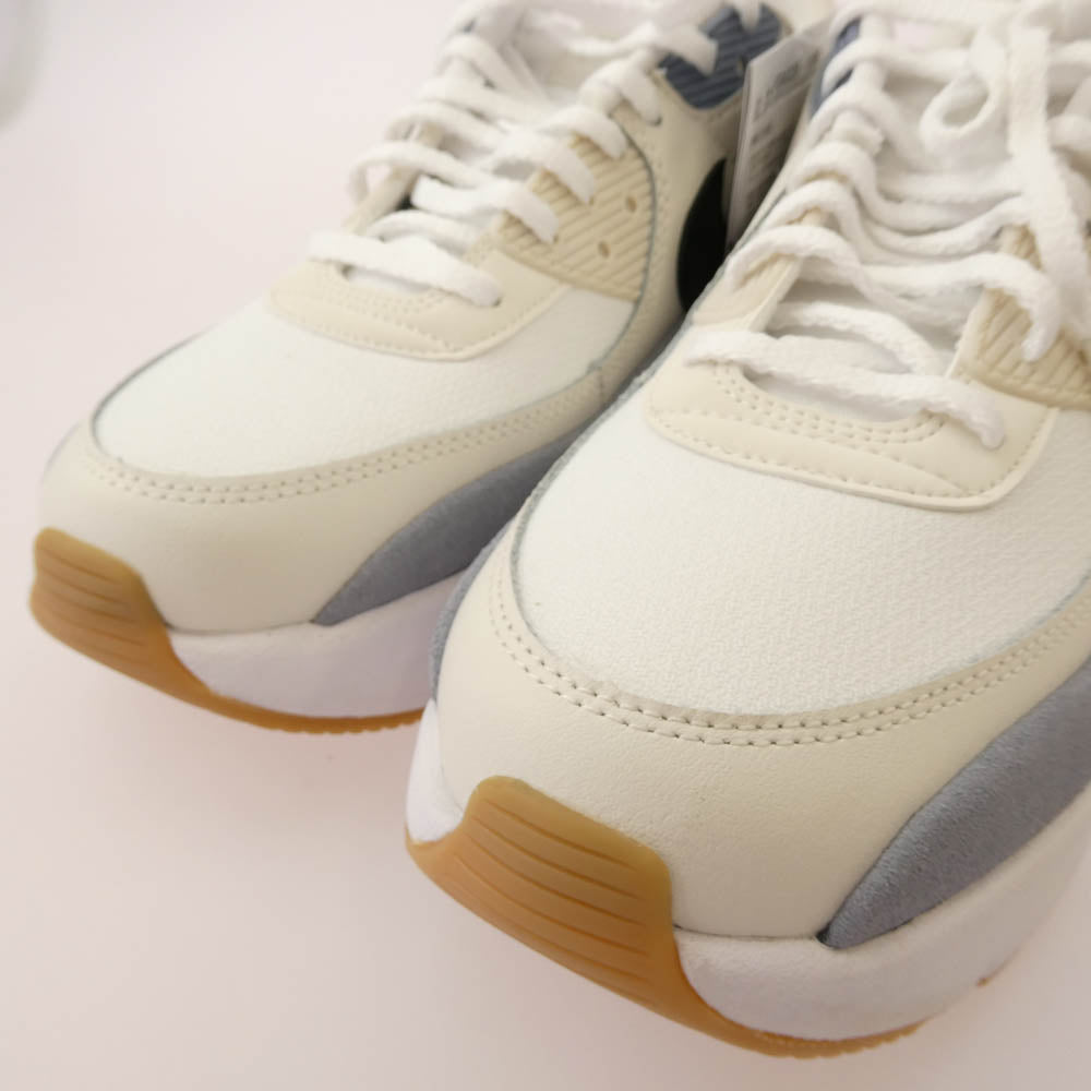 NIKE ナイキ FD4328-106 WMNS AIR MAX 90 LV8 ウィメンズ エアマックス90 スニーカー ホワイト系 グレー系 28.5cm【美品】【中古】