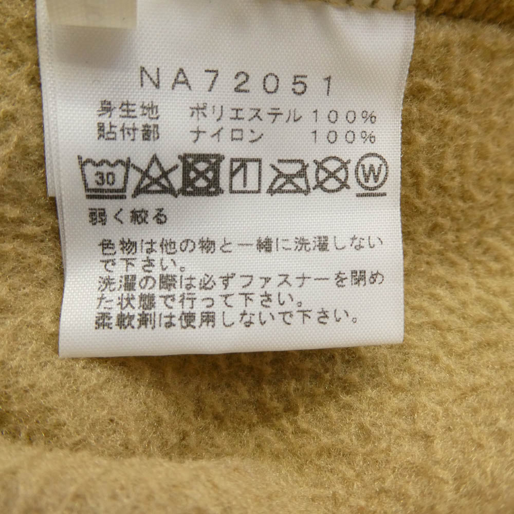 THE NORTH FACE ノースフェイス NA72051 Denali Jacket デナリ フリースジャケット ベージュ系 M【中古】