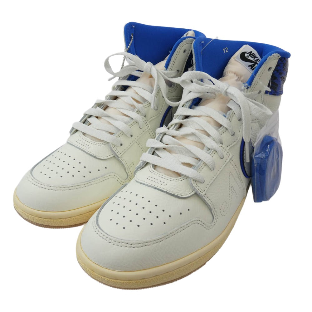 NIKE ナイキ FN8675-104 ×AWAKE NY JORDAN AIR SHIP PE SP アウェイク ニューヨーク ジョーダン エアシップ ハイカットスニーカー ブルー系 30cm【新古品】【未使用】【中古】