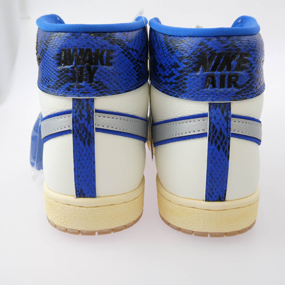 NIKE ナイキ FN8675-104 ×AWAKE NY JORDAN AIR SHIP PE SP アウェイク ニューヨーク ジョーダン エアシップ ハイカットスニーカー ブルー系 30cm【新古品】【未使用】【中古】