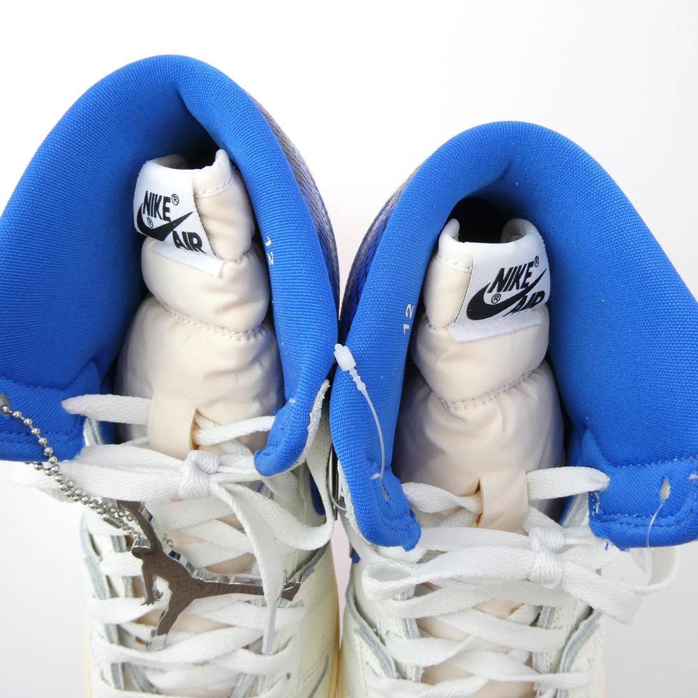 NIKE ナイキ FN8675-104 ×AWAKE NY JORDAN AIR SHIP PE SP アウェイク ニューヨーク ジョーダン エアシップ ハイカットスニーカー ブルー系 30cm【新古品】【未使用】【中古】