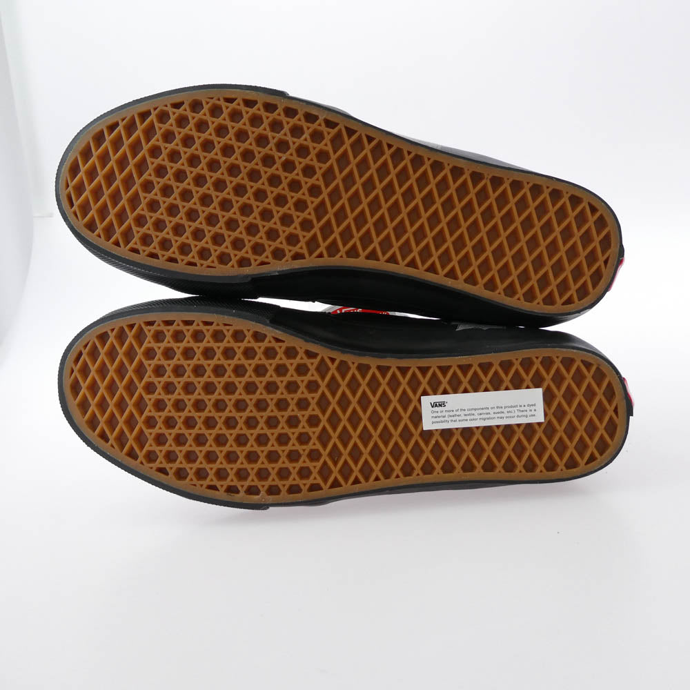 Supreme シュプリーム 25SS VN0A5KS1BLK Vans Nate Lowman Skate Grosso Mid バンズ ネイトロウマン スケート グロッソ ミッド スニーカー ブラック系 30cm【新古品】【未使用】【中古】