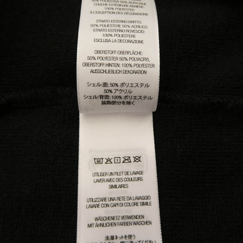 Supreme シュプリーム 25SS Shoulder Logo Fleece Jacket ショルダー ロゴ フリース ジャケット ブラック系 L【極上美品】【中古】