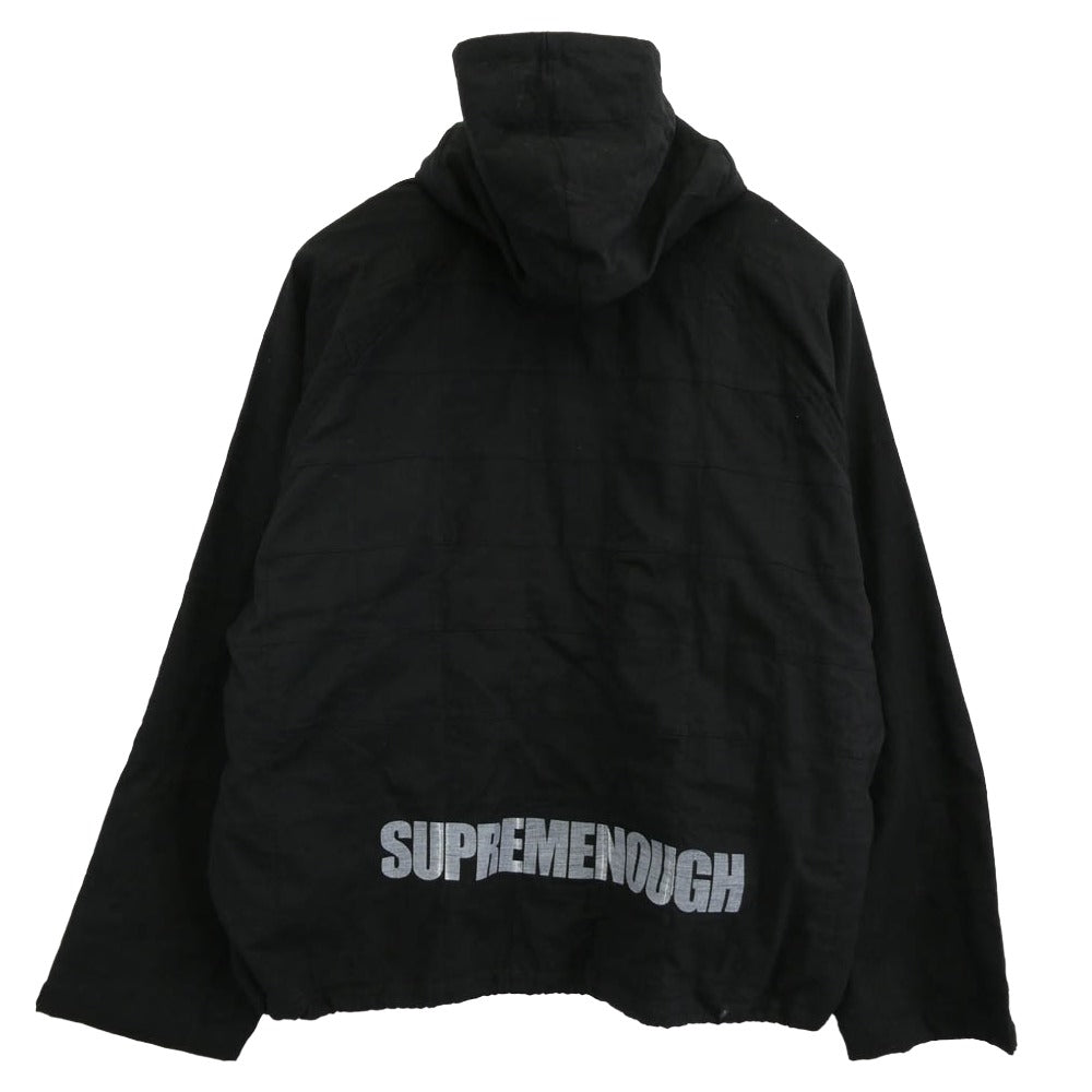Supreme シュプリーム 25SS × GOODENOUGH Patchwork Jacket グッドイナフ パッチワーク フーデッド ジャケット ブラック系 L【新古品】【未使用】【中古】