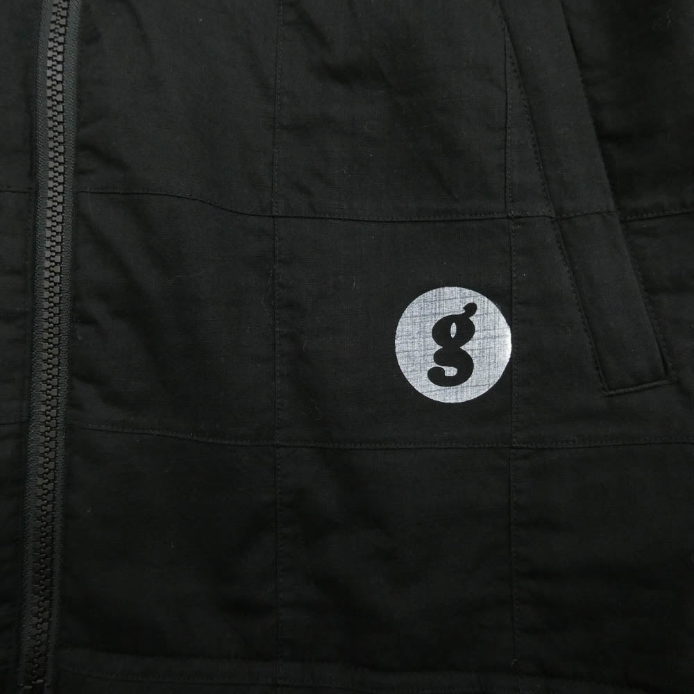 Supreme シュプリーム 25SS × GOODENOUGH Patchwork Jacket グッドイナフ パッチワーク フーデッド ジャケット ブラック系 L【新古品】【未使用】【中古】