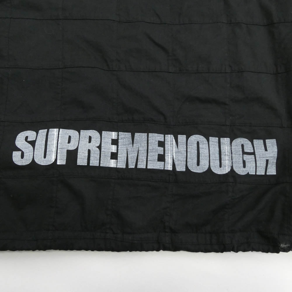 Supreme シュプリーム 25SS × GOODENOUGH Patchwork Jacket グッドイナフ パッチワーク フーデッド ジャケット ブラック系 L【新古品】【未使用】【中古】