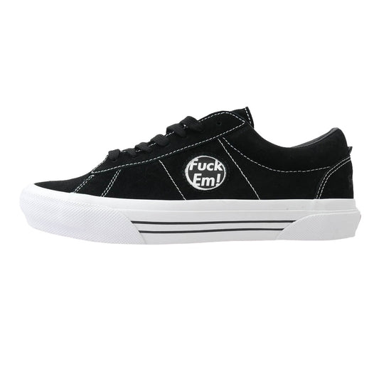 Supreme シュプリーム 24SS VN000MQ8CJK Vans Sid Black Fuck Em シド スエード ヴァンズ バンズ スニーカー ブラック系 27cm【新古品】【未使用】【中古】