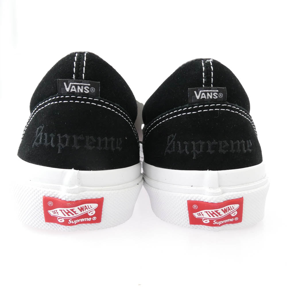 Supreme シュプリーム 24SS VN000MQ8CJK Vans Sid Black Fuck Em シド スエード ヴァンズ バンズ スニーカー ブラック系 27cm【新古品】【未使用】【中古】