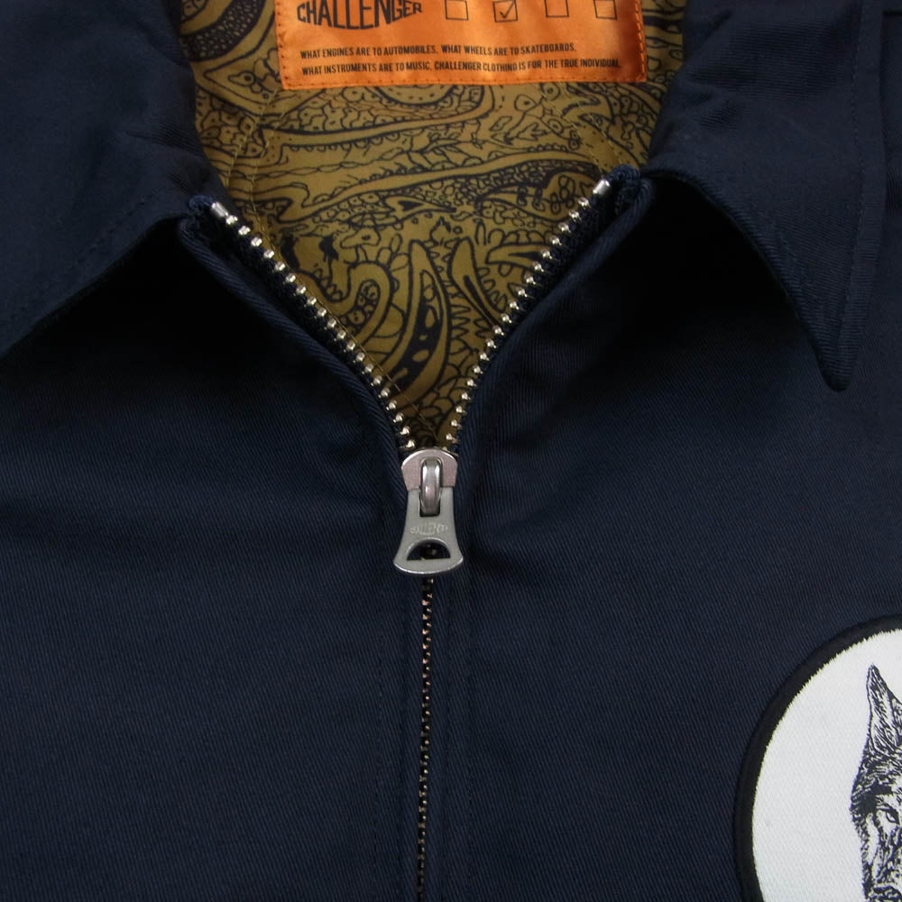 CHALLENGER チャレンジャー CLG-JK 021-008 TECHNICAL JACKET テクニカル ジャケット ネイビー系 M【中古】