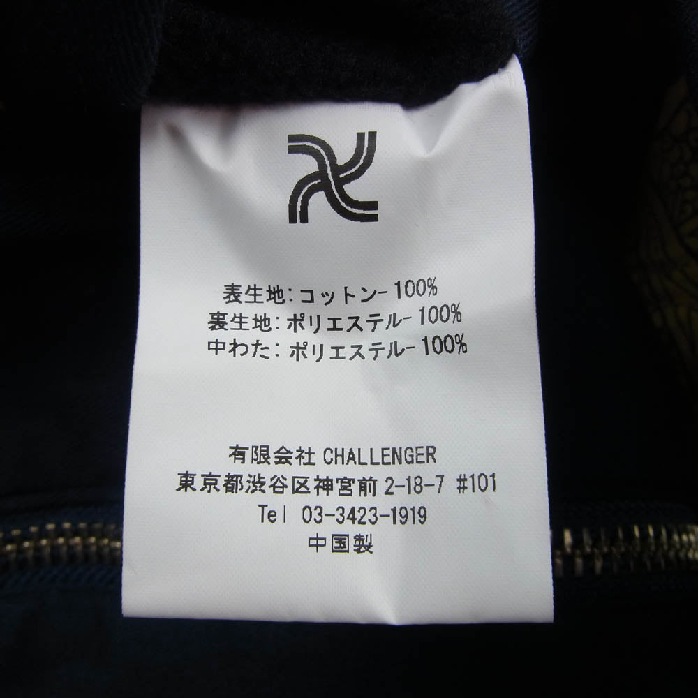 CHALLENGER チャレンジャー CLG-JK 021-008 TECHNICAL JACKET テクニカル ジャケット ネイビー系 M【中古】