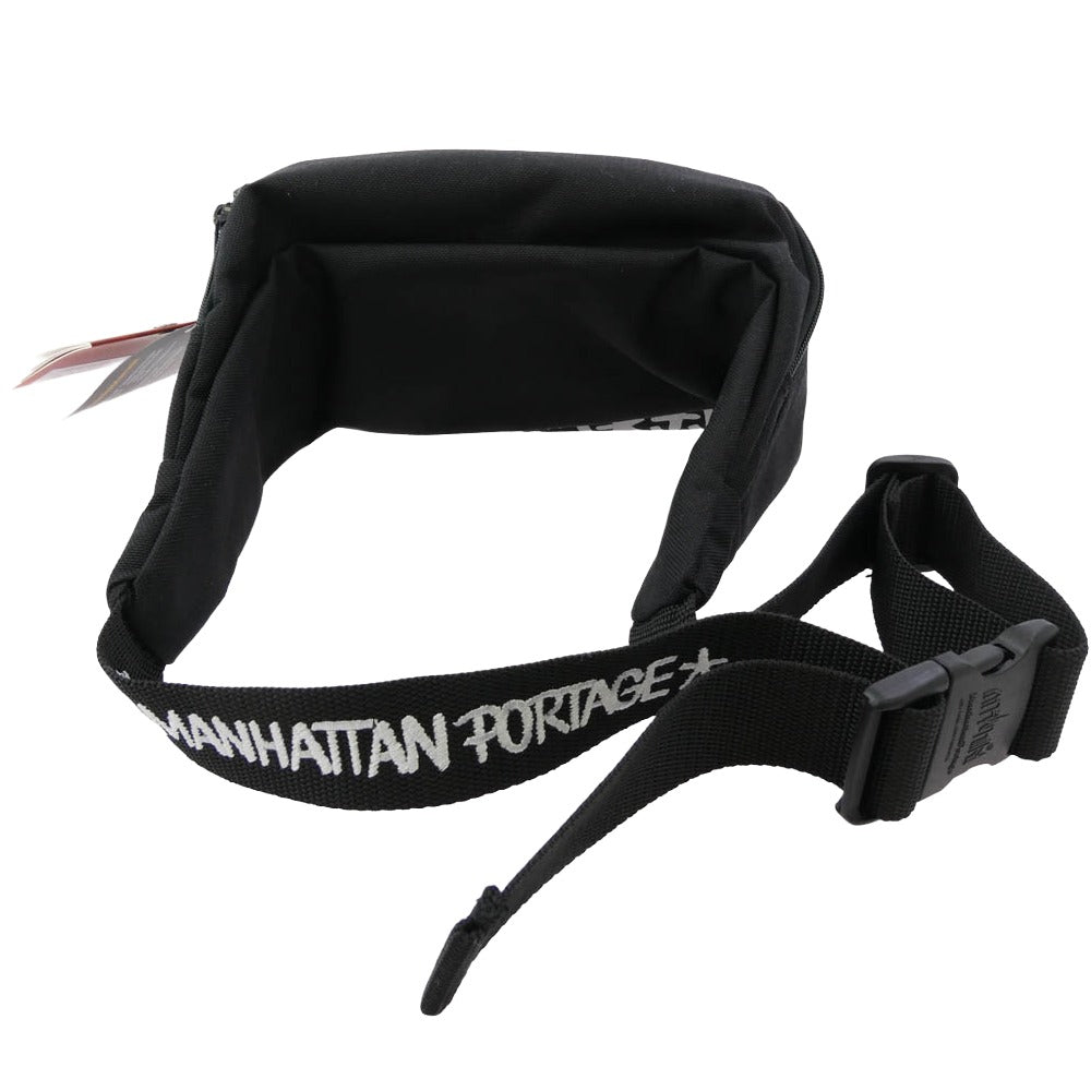 Manhattan Portage マンハッタンポーテージ Eric Haze エリックヘイズ ボディバッグ ウエストバッグ ブラック系【極上美品】【中古】