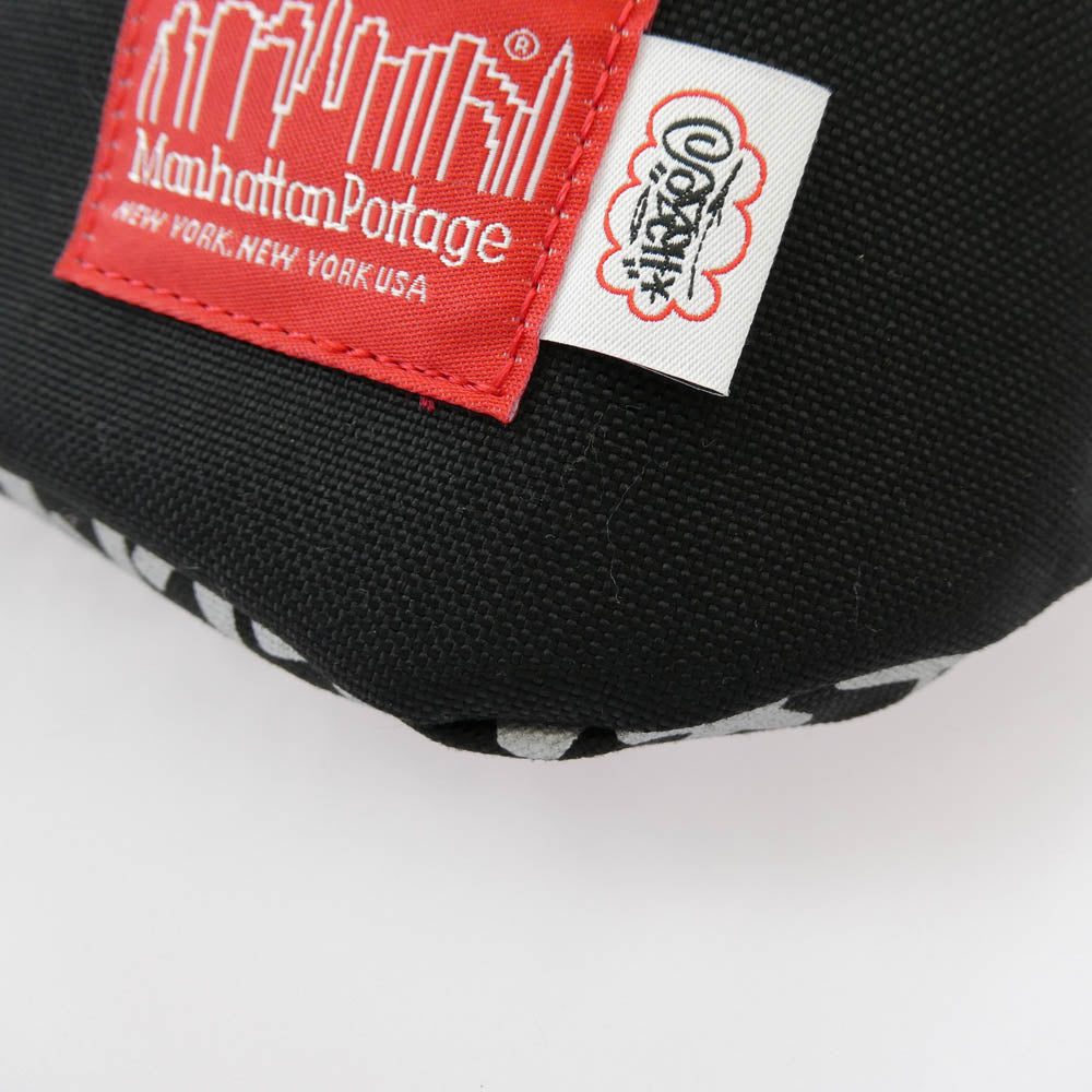 Manhattan Portage マンハッタンポーテージ Eric Haze エリックヘイズ ボディバッグ ウエストバッグ ブラック系【極上美品】【中古】
