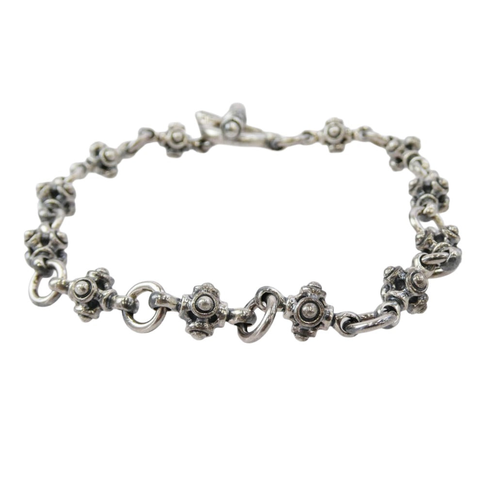 DEAF BREED デフブリード 12リンク Tバー ブレスレット シルバー系【中古】