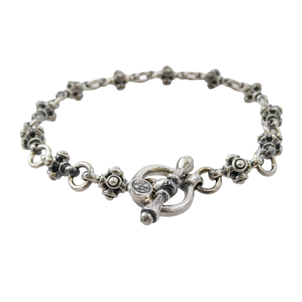 DEAF BREED デフブリード 12リンク Tバー ブレスレット シルバー系【中古】