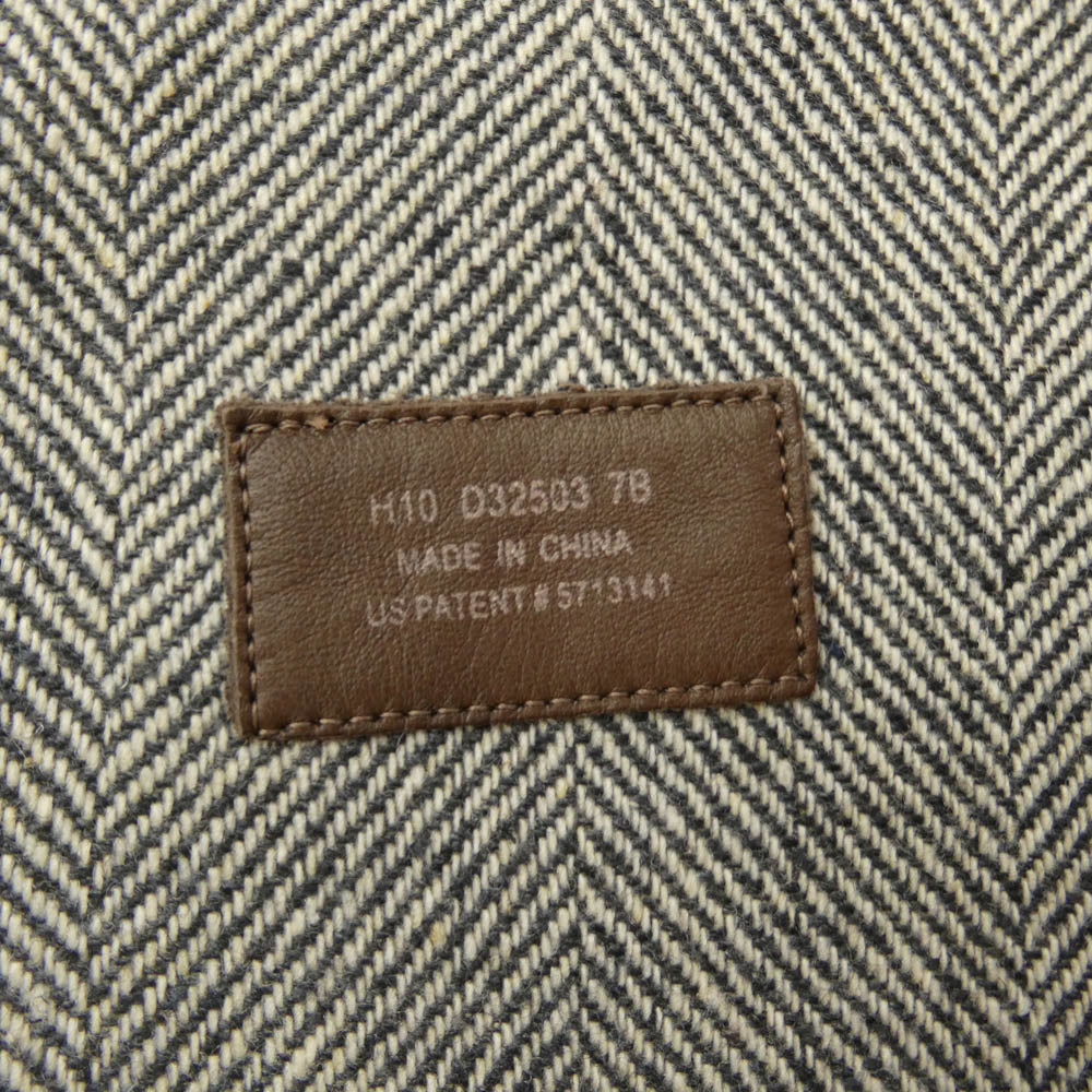 COLE HAAN コールハーン バックジップ レザー ロング ブーツ ブラウン系 7B【中古】