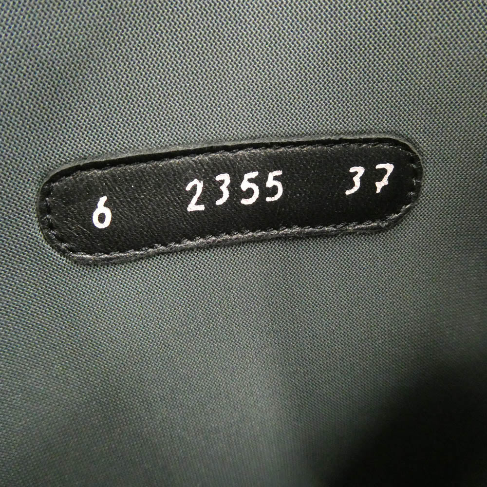 PRADA プラダ 2355 sport スポーツ バックジップ ウール ロング ブーツ グレー系 6【中古】