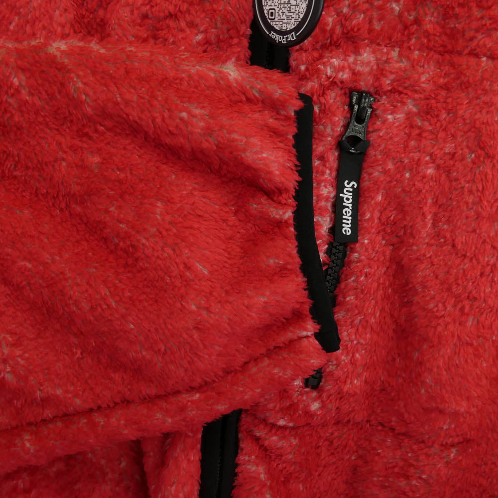 Supreme シュプリーム 24AW Kate Moss Fleece Jacket ケイト モス フリース ジャケット レッド系 L【極上美品】【中古】