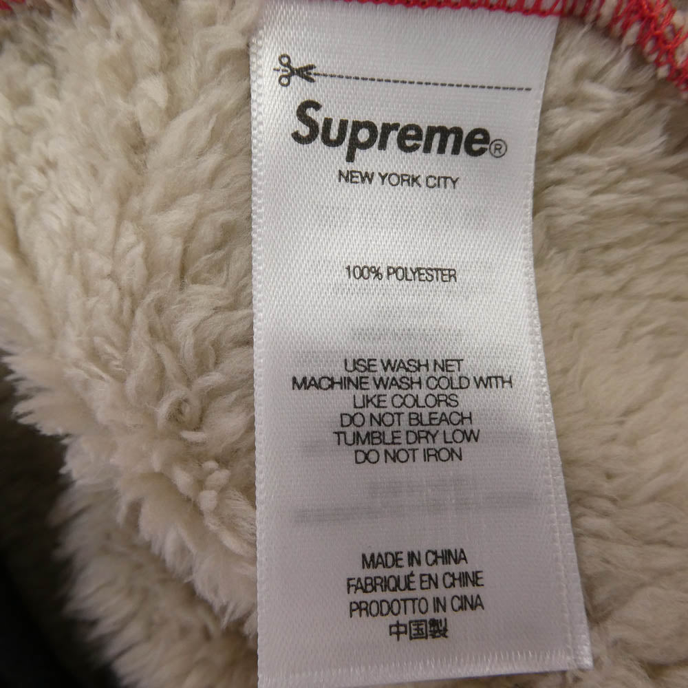 Supreme シュプリーム 24AW Kate Moss Fleece Jacket ケイト モス フリース ジャケット レッド系 L【極上美品】【中古】