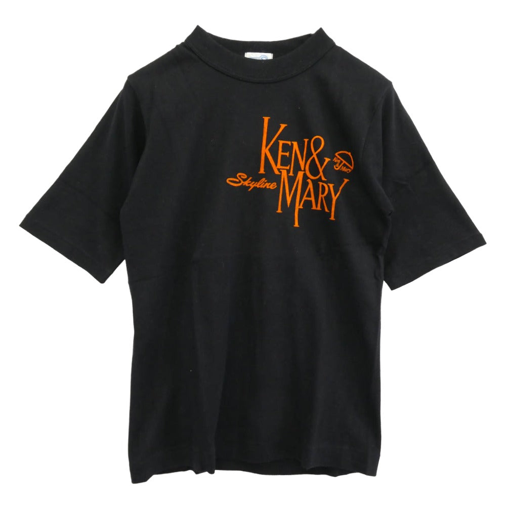 70s SKYLINE GT-R KEN&MARY スカイライン ケンメリ Tシャツ ブラック系 M【中古】