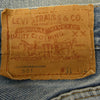 Levi's リーバイス 501 501 66後期 ボタン裏刻印6 スモールe デニムパンツ ジーンズ ライトブルー系 31×34【中古】