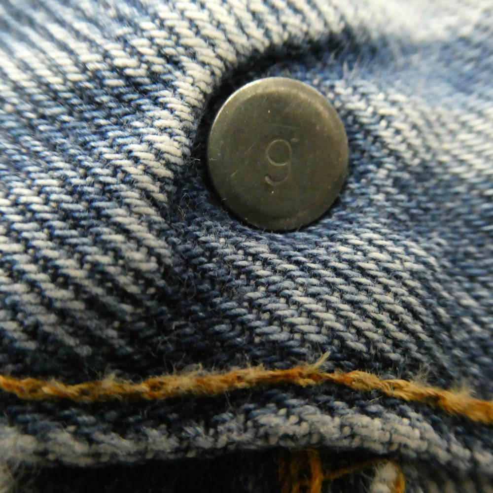 Levi's リーバイス 501 501 66後期 ボタン裏刻印6 スモールe デニムパンツ ジーンズ ライトブルー系 31×34【中古】