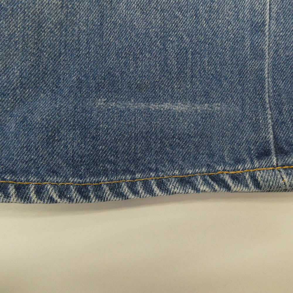 Levi's リーバイス 501 501 66後期 ボタン裏刻印6 スモールe デニムパンツ ジーンズ ライトブルー系 31×34【中古】