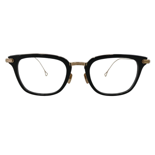 DITA ディータ DRX-2066A-50 STATESIDE-THREE 50□21-144 ウェリントン 度入り メガネ 眼鏡 ブラック系 ゴールド系【中古】