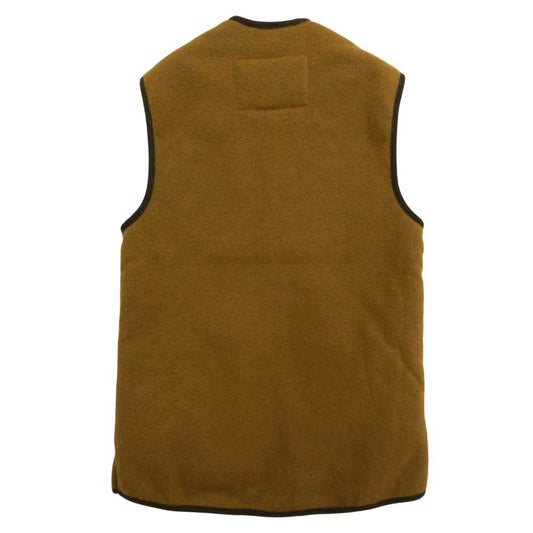 Barbour バブアー MLI0004 FRONT ZIP FUR LINER VEST ファーライナー ベスト ブラウン系 36【中古】