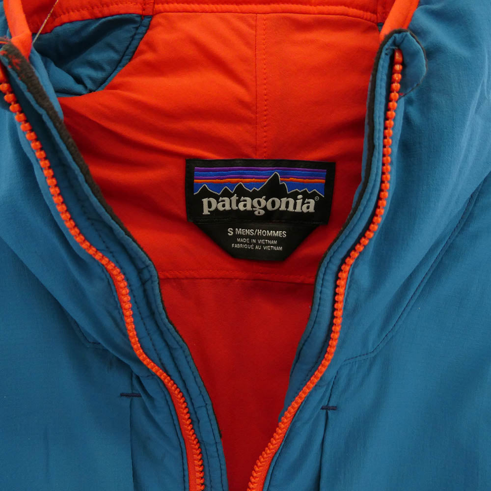 patagonia パタゴニア 84260 Nano Air Hoodie ナノエアーフーディー 中綿 ジップ ジャケット ブルー系 S【中古】