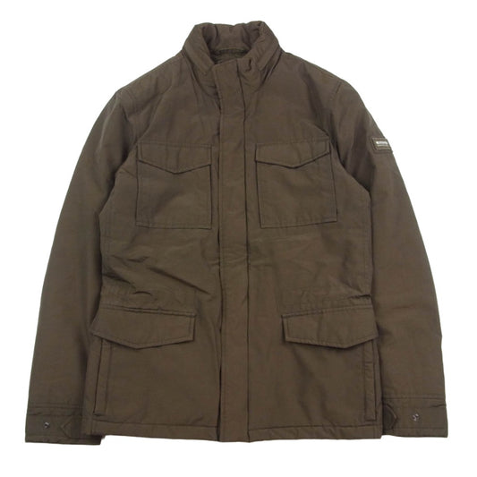 WOOLRICH ウールリッチ Ramar Cloth ラマークロス thermore m-65 ミリタリー ジャケット カーキ系 USA XS【中古】