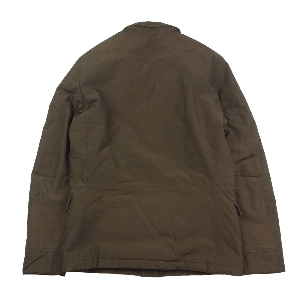 WOOLRICH ウールリッチ Ramar Cloth ラマークロス thermore m-65 ミリタリー ジャケット カーキ系 USA XS【中古】