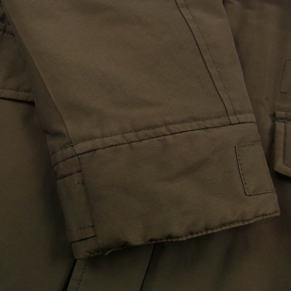 WOOLRICH ウールリッチ Ramar Cloth ラマークロス thermore m-65 ミリタリー ジャケット カーキ系 USA XS【中古】