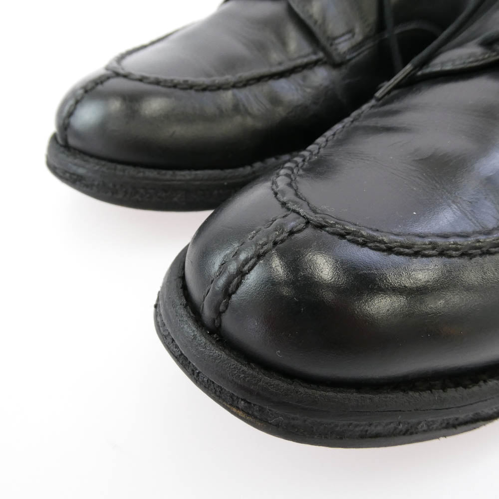 ALDEN オールデン 924C Ｖチップ ノルウィージャンフロント ブルーチャー オックスフォード シューズ ブラック系 8E【中古】