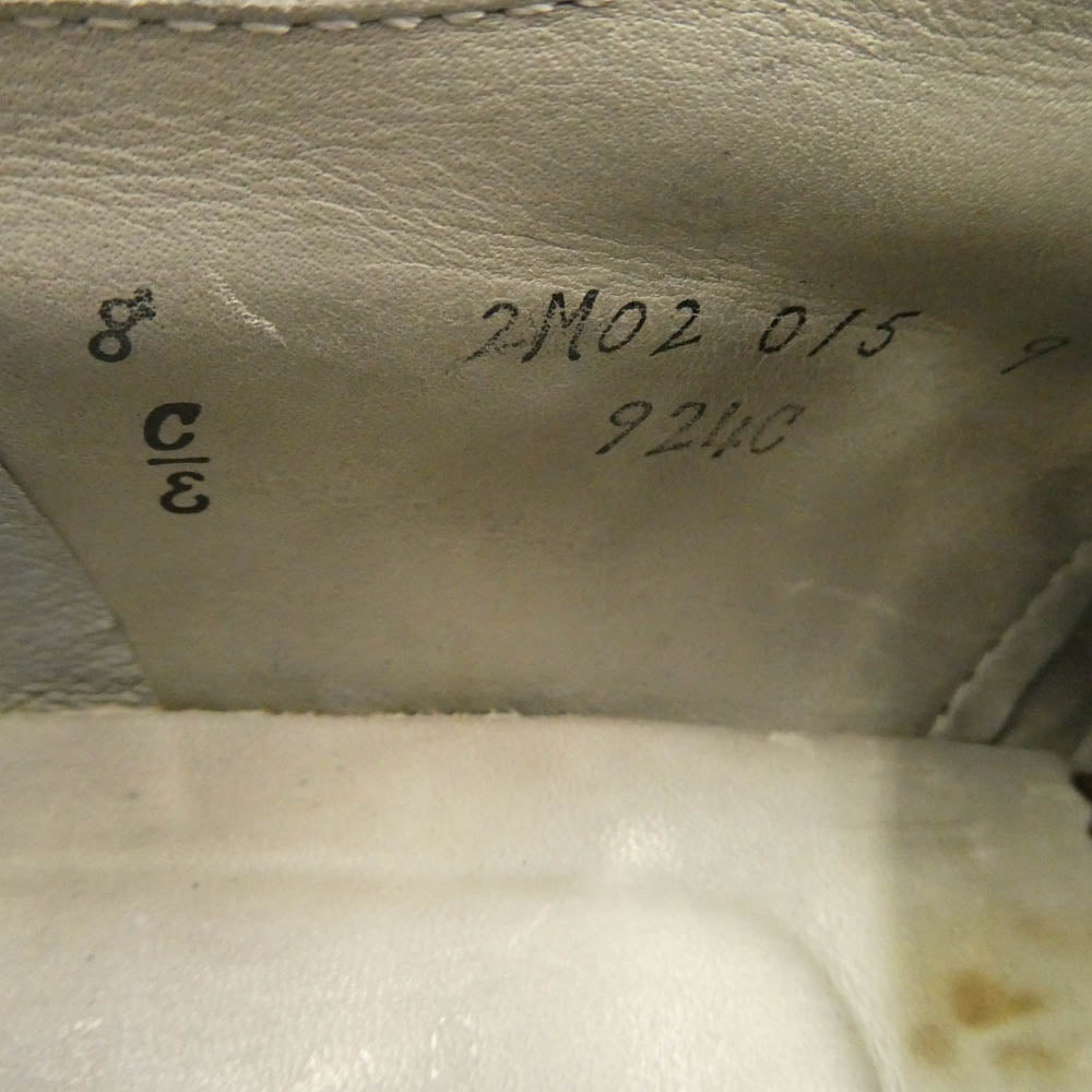 ALDEN オールデン 924C Ｖチップ ノルウィージャンフロント ブルーチャー オックスフォード シューズ ブラック系 8E【中古】