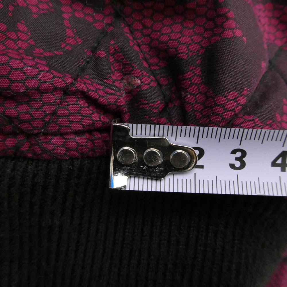 Supreme シュプリーム 17SS ワングラム期 Quilted Lace Bomber Jacket 花柄 キルテッド レース ボンバー ジャケット ワインレッド系 XL【中古】