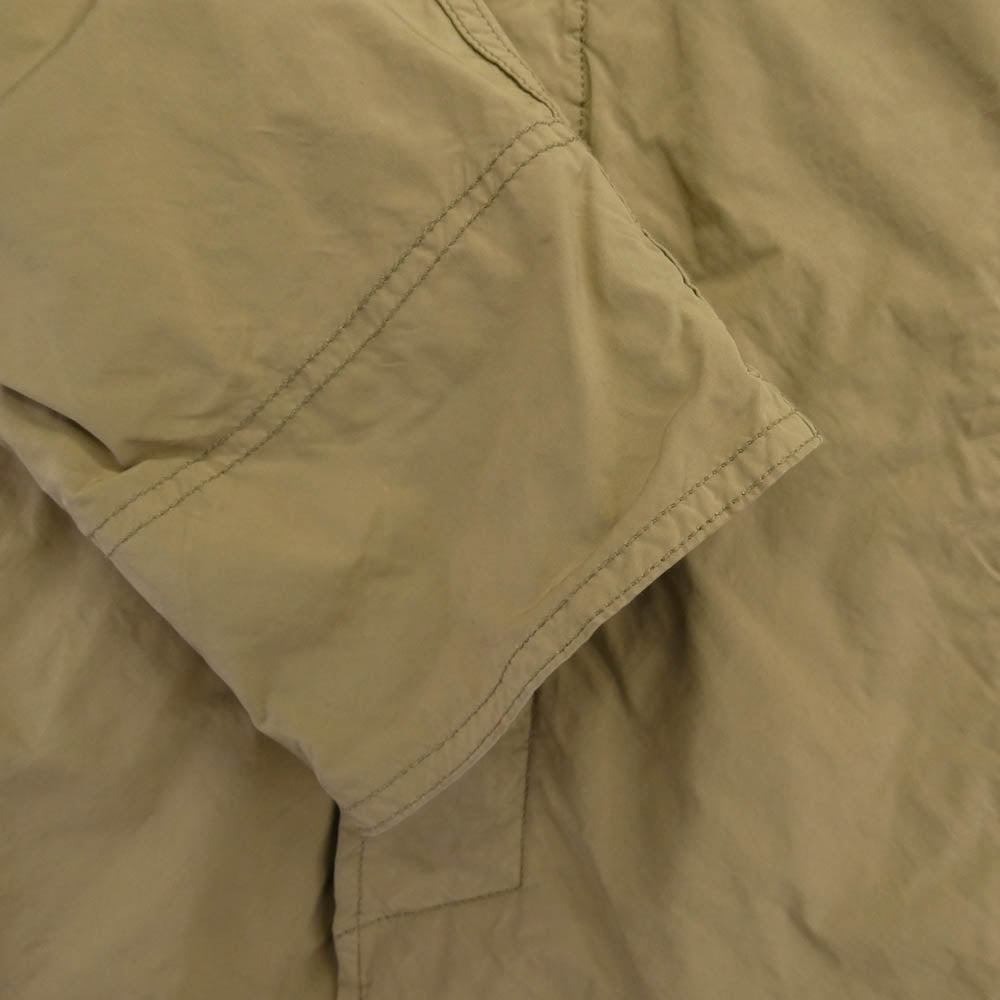 Scye サイ 5216-71618 SCYE BASICS 高密度タフタ 製品染 ステンカラーコート ベージュ系 38【中古】