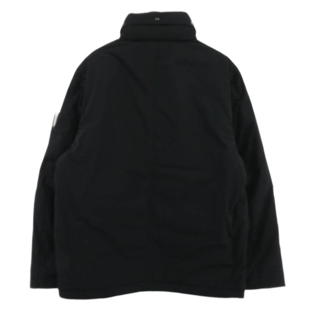 STONE ISLAND ストーンアイランド K2S154100049S0026 Micro Twill Padded Field Jacket 腕章ロゴワッペン付き マイクロツイル 中綿 フィールドジャケット ブラック系 M【中古】