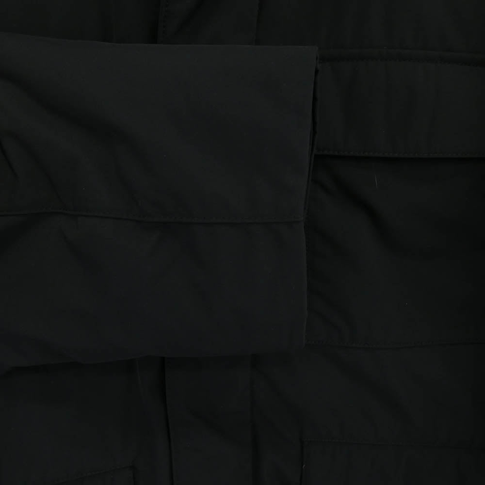 STONE ISLAND ストーンアイランド K2S154100049S0026 Micro Twill Padded Field Jacket 腕章ロゴワッペン付き マイクロツイル 中綿 フィールドジャケット ブラック系 M【中古】