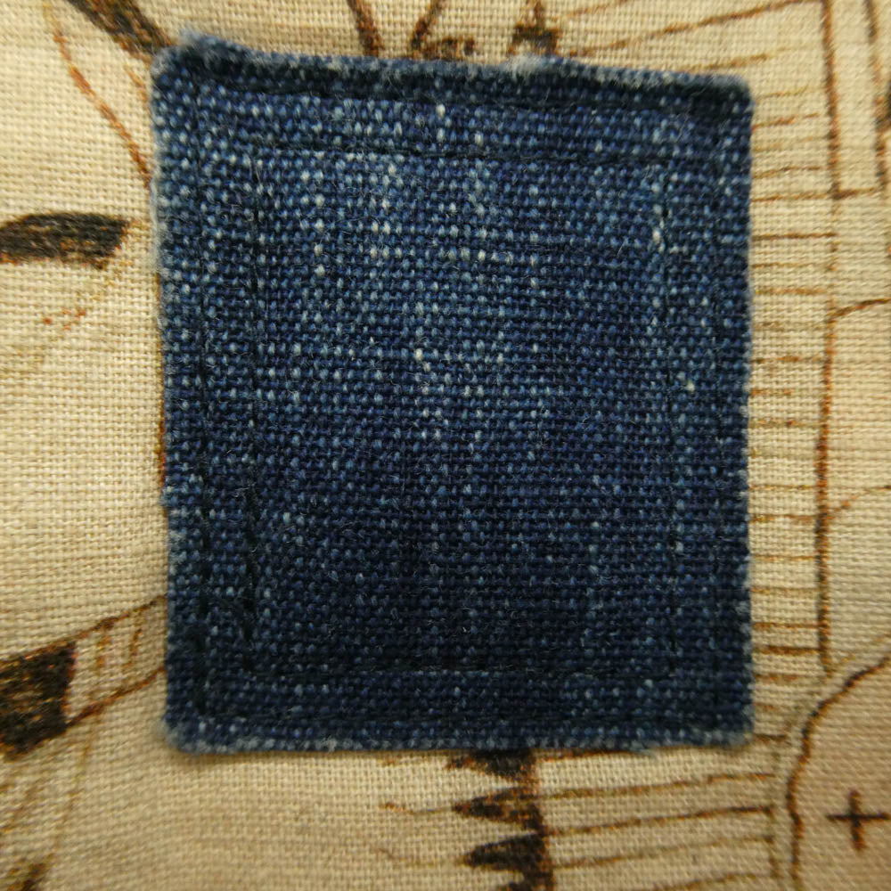 VISVIM ビズビム WMV 0318205013011 KERCHIEF DOWNJKT W (VT.BANDANA) バンダナ ダウン シャツジャケット ブラック ブラック系 1【中古】