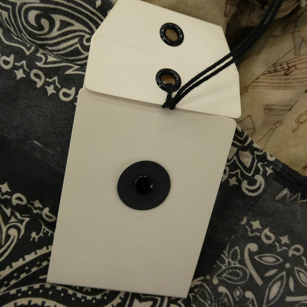 VISVIM ビズビム WMV 0318205013011 KERCHIEF DOWNJKT W (VT.BANDANA) バンダナ ダウン シャツジャケット ブラック ブラック系 1【中古】