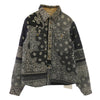 VISVIM ビズビム WMV 0318205013011 KERCHIEF DOWNJKT W (VT.BANDANA) バンダナ ダウン シャツジャケット ブラック ブラック系 1【中古】