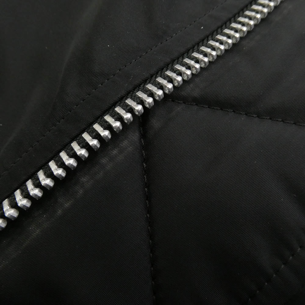 Sacai サカイ 24-07245 Camisole Shirt MA-1ドッキング 異素材切替 バックプリーツ カットソー キャミソール ベスト タンクトップ ブラック系 3【中古】