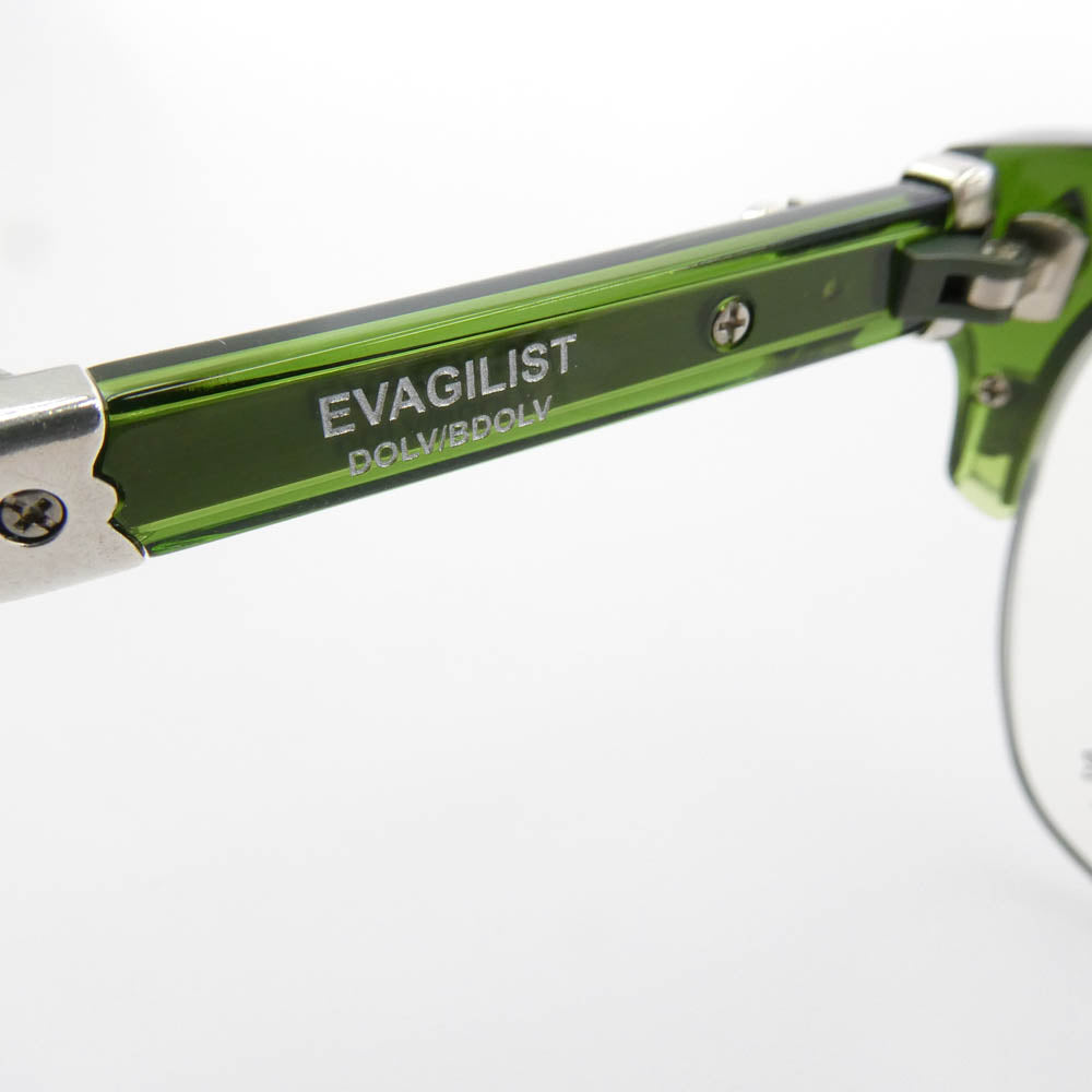 CHROME HEARTS クロムハーツ（原本無） EVAGILIST DOLV BDOLV ダガーテンプル サングラス メガネ 眼鏡 アイウェア モスグリーン系 53□19-146【中古】