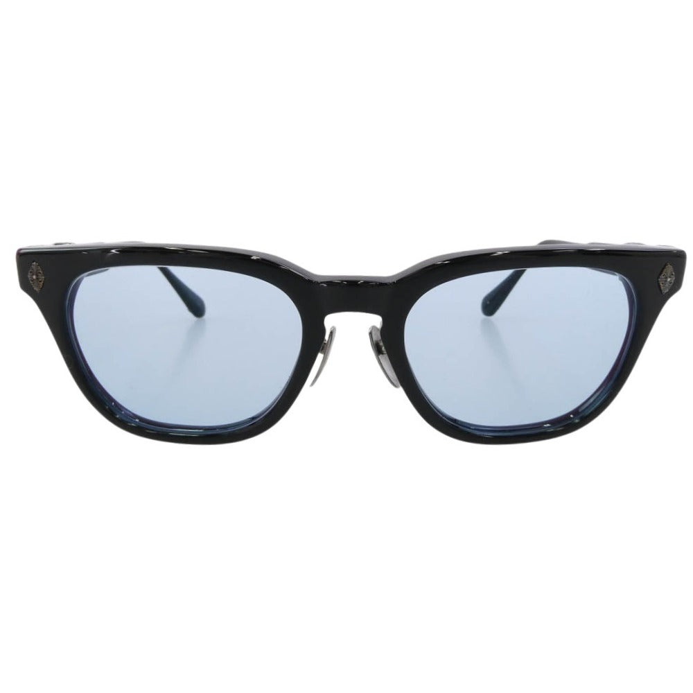 CHROME HEARTS クロムハーツ（原本無） 購入時冊子付属 PUMP ME パンプミー 度入り アイウェア メガネ 眼鏡 ブラック系【中古】