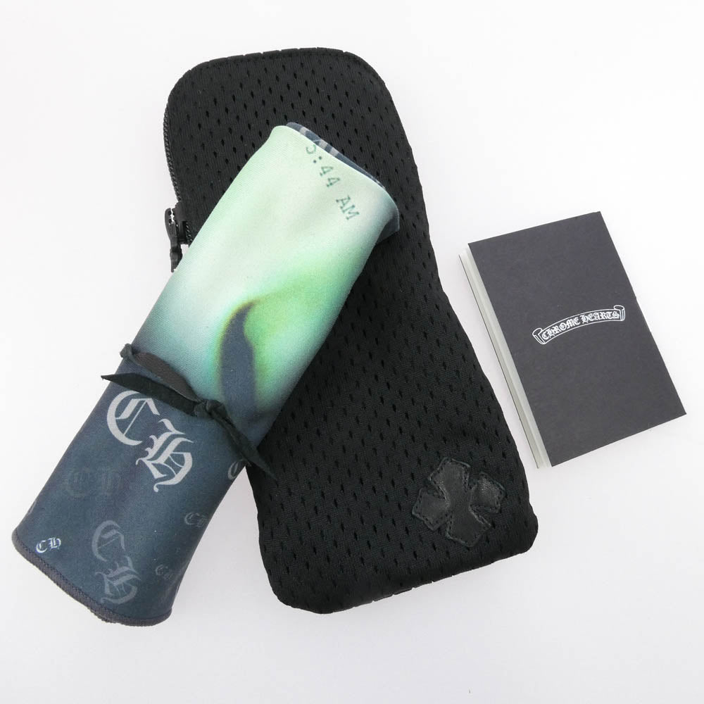 CHROME HEARTS クロムハーツ（原本無） 購入時冊子付属 PUMP ME パンプミー 度入り アイウェア メガネ 眼鏡 ブラック系【中古】